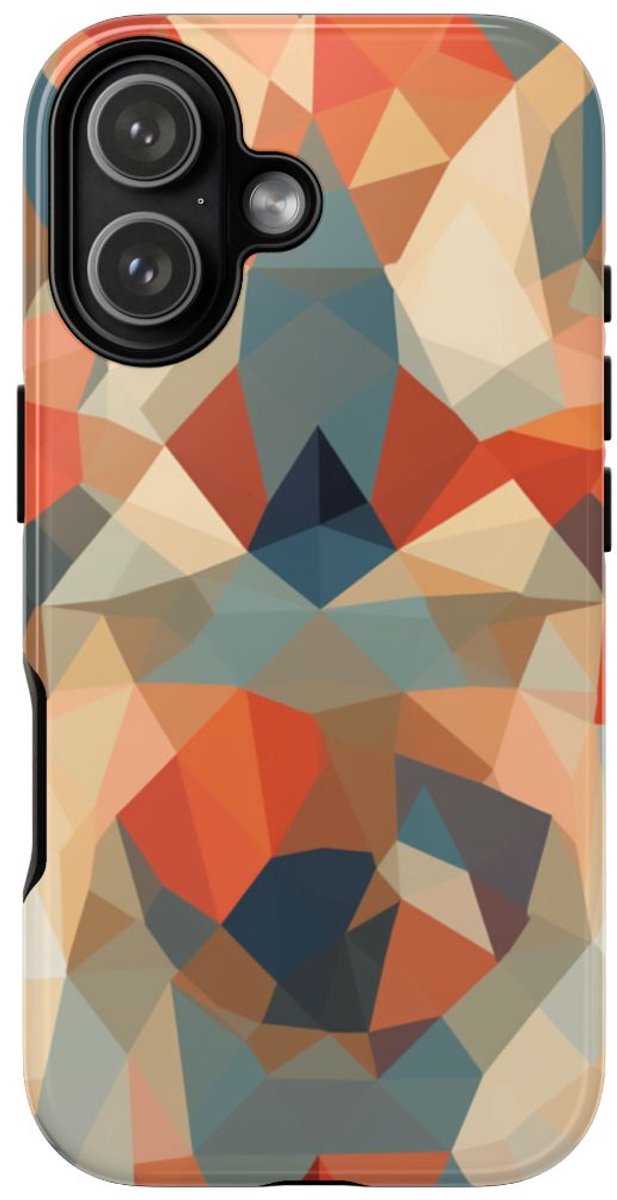Geometrisch Abstract Patroon – Telefoonhoesje Geschikt voor iPhone 17