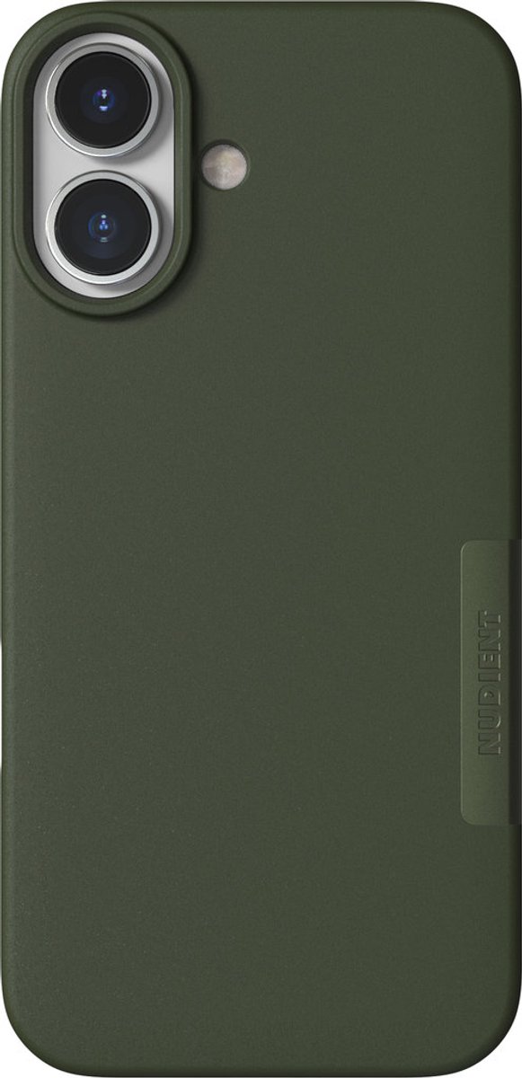 Nudient Thin Magsafe Case geschikt voor Apple iPhone 17 Pine - Groen