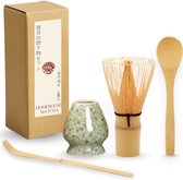 HomeBlend© Matcha | Matcha Set | 4-delig | Matcha Klopper | Matcha Thee Set | Starterkit |