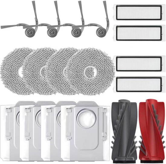 19 Reserveonderdelen En Accessoires Geschikt Voor De Ultenic T10 Robotstofzuiger Geschikt Voor 2 Hoofdborstels 4 Zijborstels 4 H Filters 19 Reserveonderdelen En Accessoires Geschikt Voor De Ultenic T10 Robotstofzuiger Geschikt Voor 2 Hoofdborstels 4 Zijborstels 4 H Filters