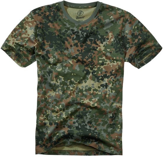 Brandit Army T-shirt camouflage vert taille L.