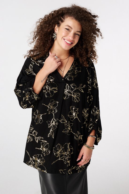 Mode Top MS Mode Top Top met stretch en foil print | bol