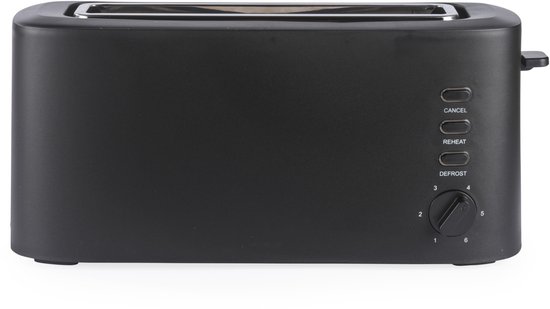 Salter Dusk Long Slot 2-Slice Broodrooster - Mat Zwart - 980W