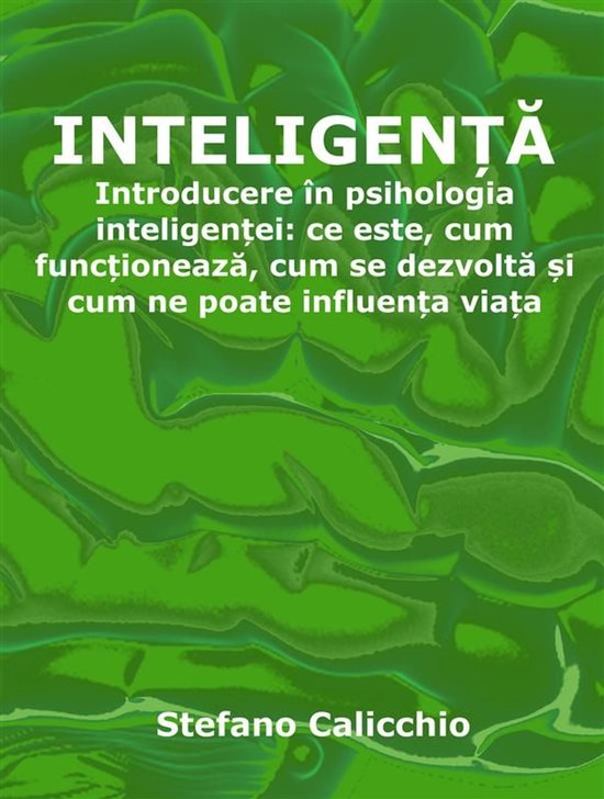 Inteligență - cover