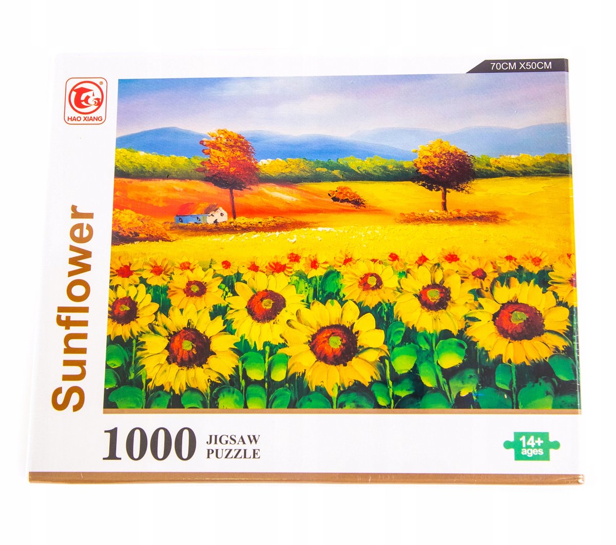 Puzzel 1000 Stukken: Zonnebloem Heuvel
