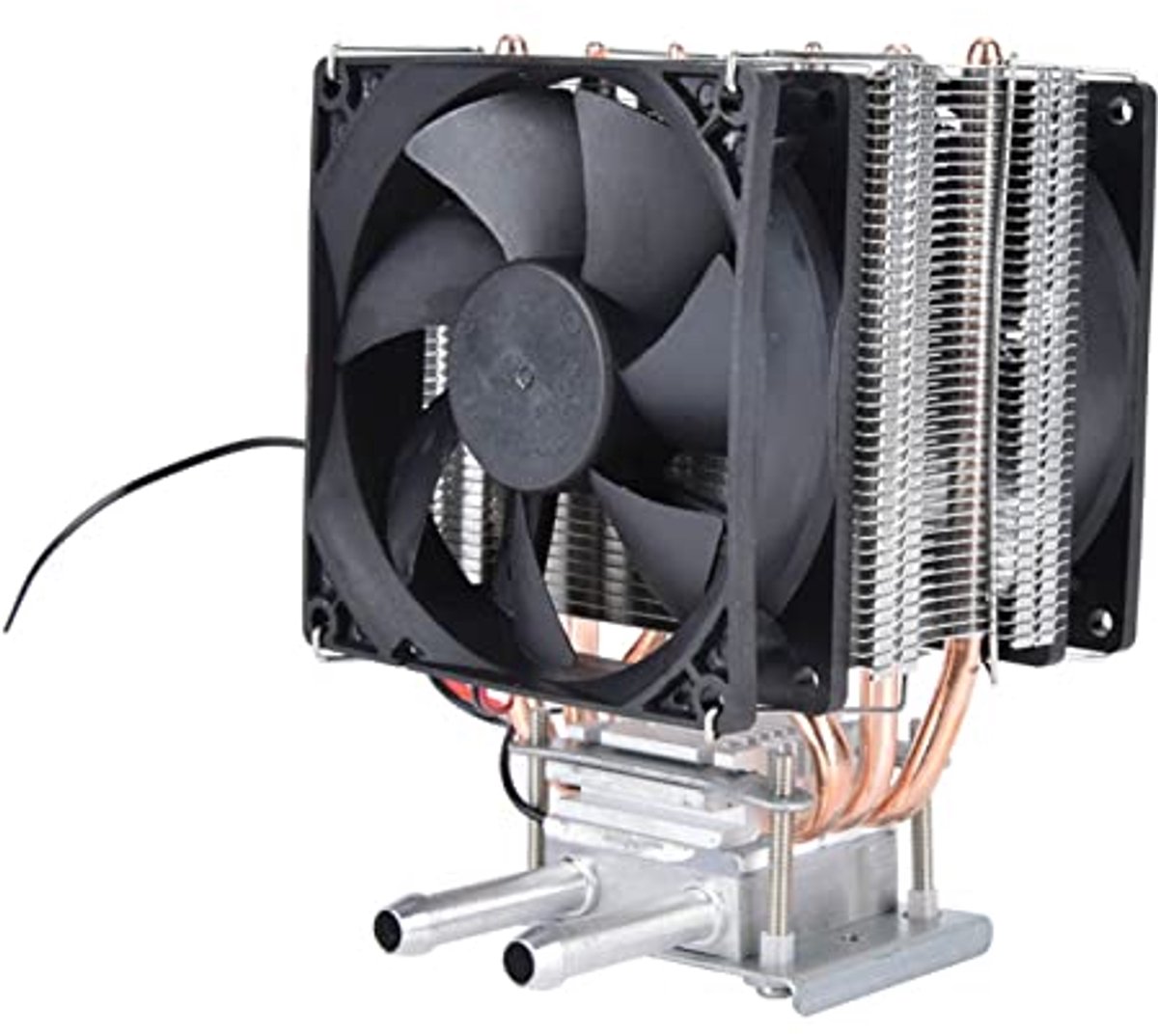 Thermo-elektrische koeler met ventilator - doe-het-zelf waterkoelsysteem
