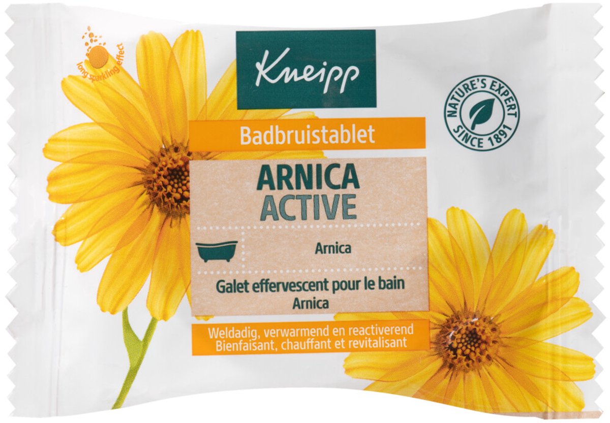 Kneipp - Badbruistablet - Arnica - 1 stuk