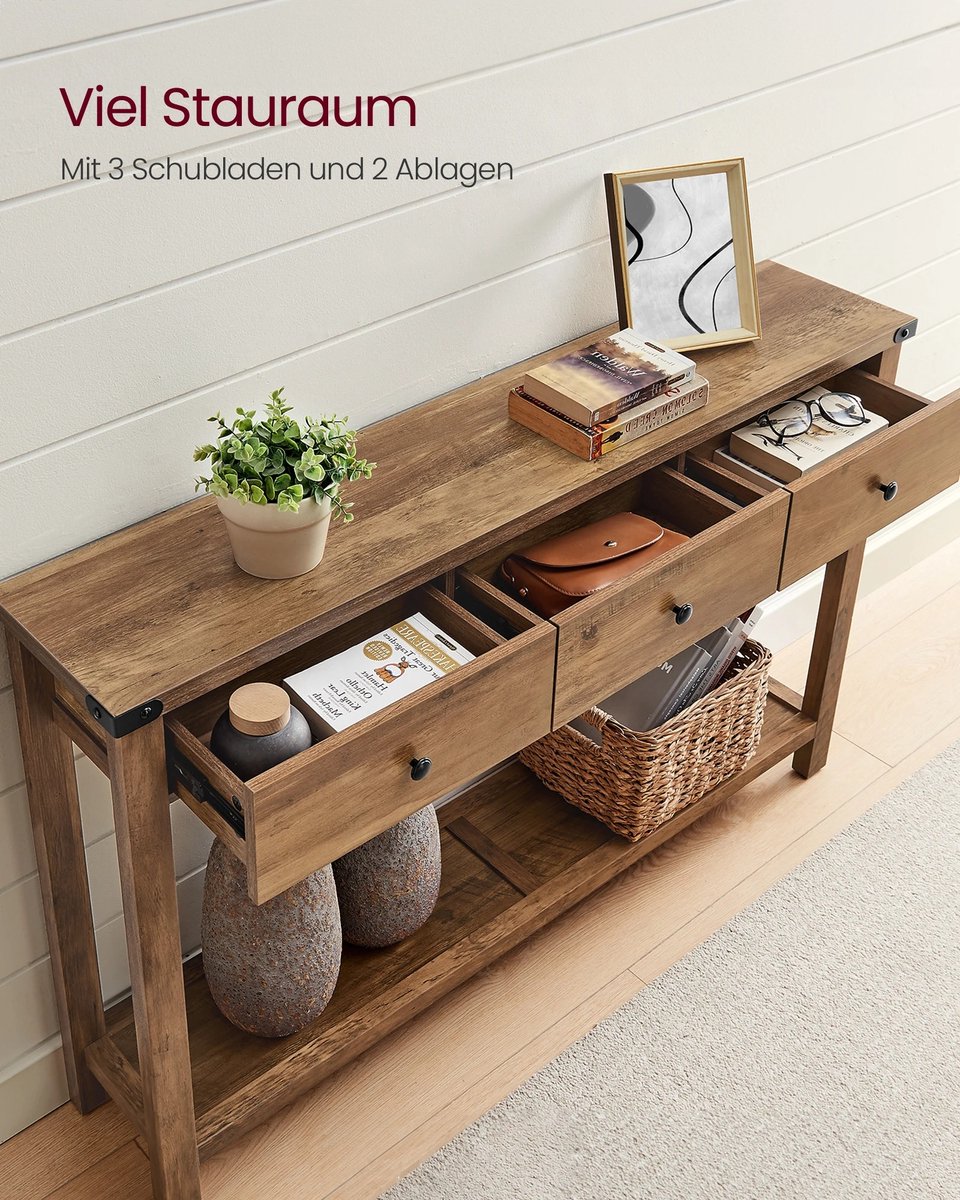 Teak dressoir 19 lades oud hout – Souren Meubels