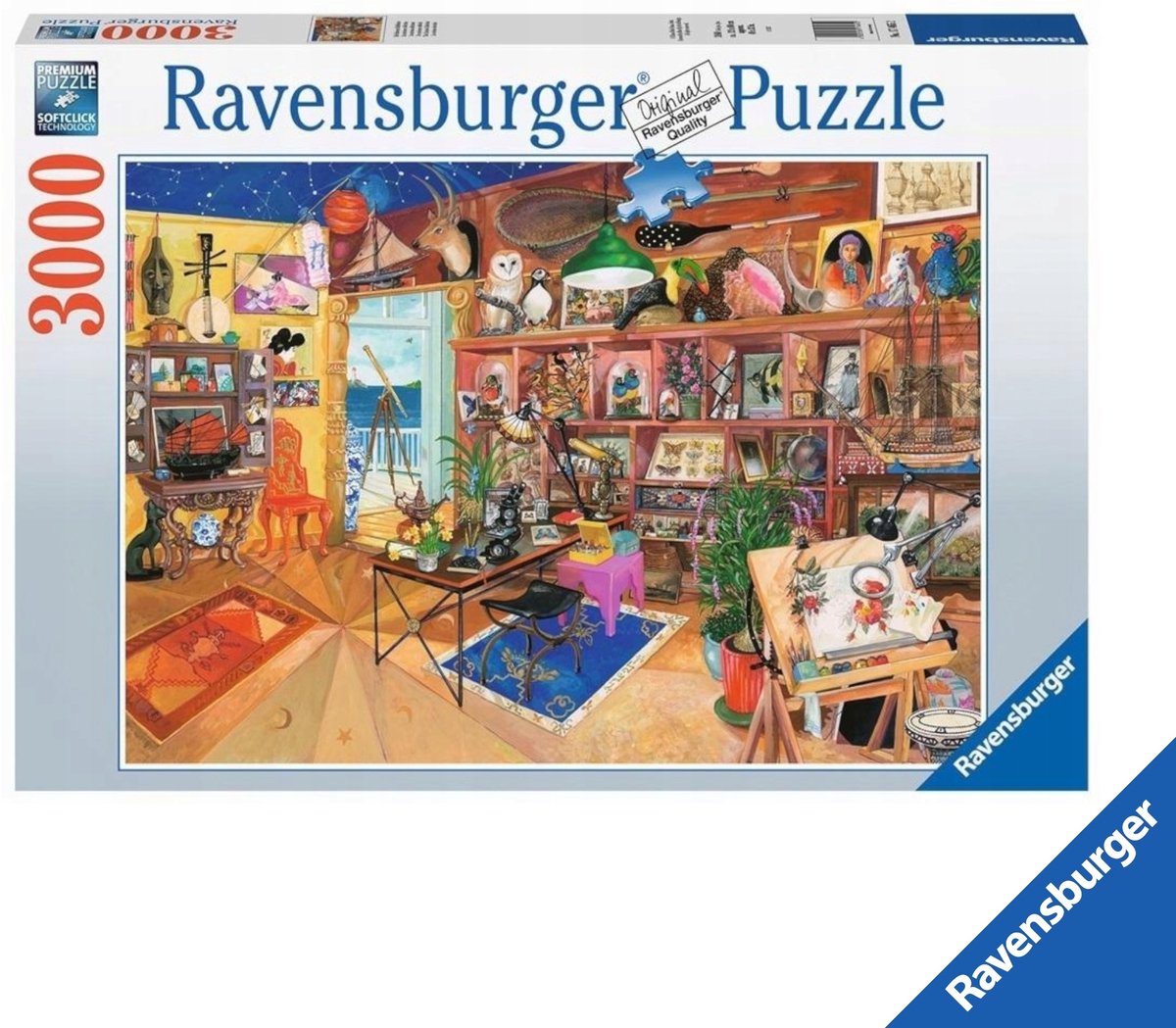 Ravensburger Premium Puzzel 3000 Stukjes - Interessante Collectie