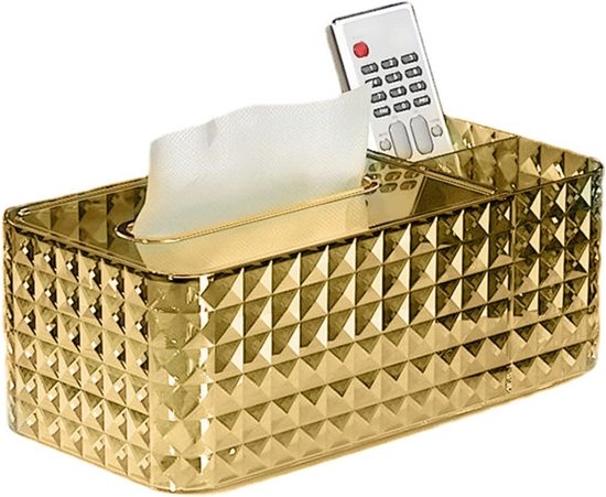 Keramische Tissue Box Cover, Rechthoekig Porselein Design, Landelijke