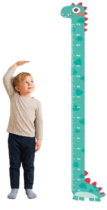 Groeimeter - 150 centimeter - Junglethema – Hout van Anne