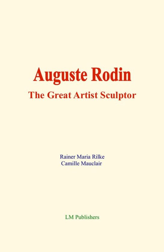 Auguste Rodin - cover