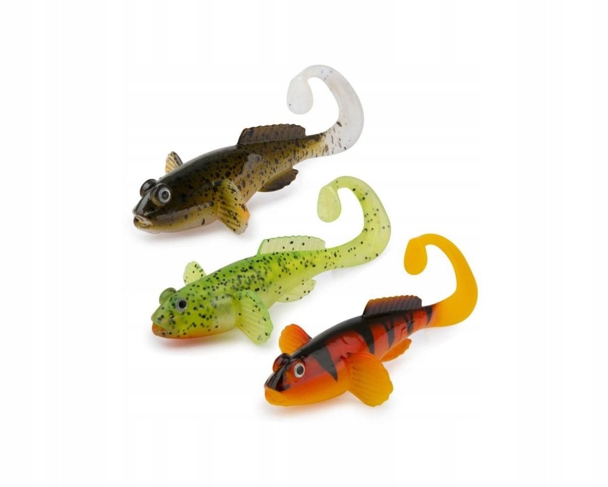 Fox Rage Grondel Twist 10cm - Kunst aas voor roofvis
