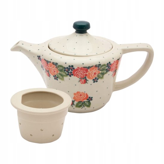 Keramische theepot met zeef Vintage porseleinen Britse theepot en bekerset Kaars Verwarming Glazen koffiemokken Woondecoratie(A Keramische theepot met zeef Vintage porseleinen Britse theepot en bekerset Kaars Verwarming Glazen koffiemokken Woondecoratie(A