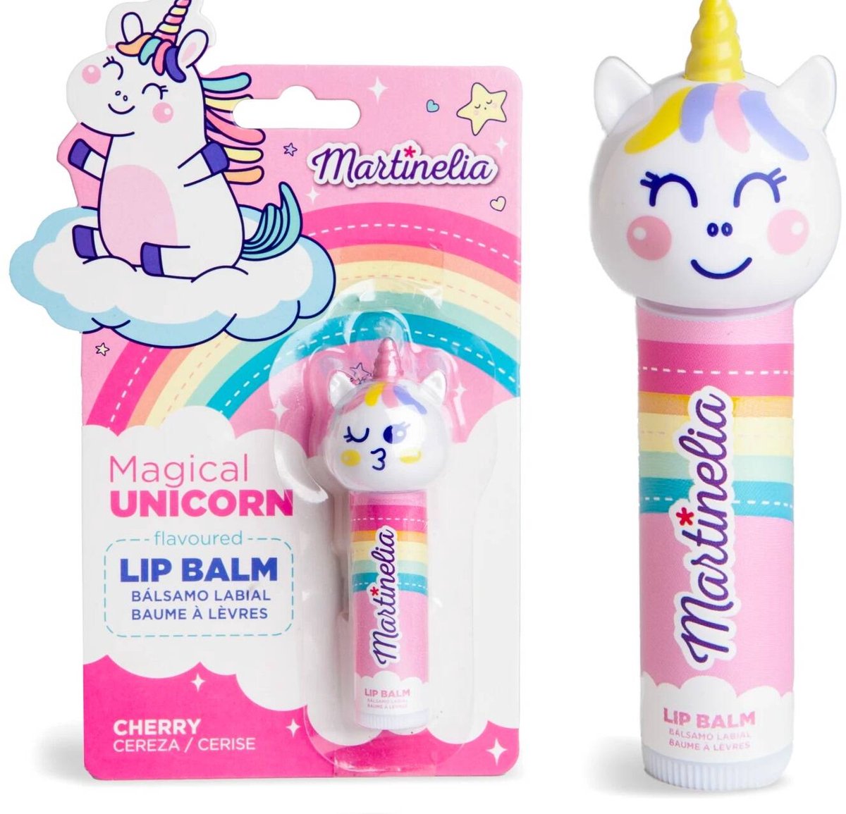 Martinelia Eenhoorn Lipbalm voor Kinderen - Glanzend en Hydraterend