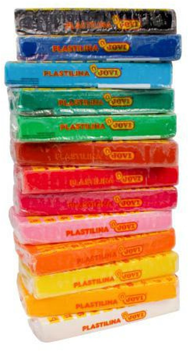 JOVI Kneedbare Klei Set - 10 Kleuren, 150gr