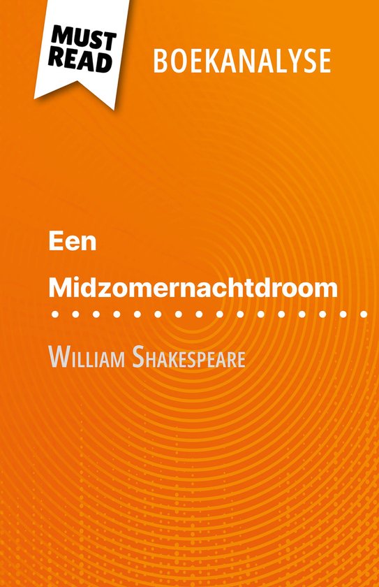 Een Midzomernachtdroom van William Shakespeare (Boekanalyse) - cover