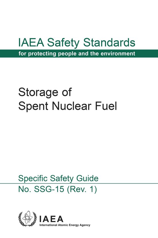 IAEA Safety Standards Series SSG-15 (Rev. 1) - Storage of Sp ... - cover