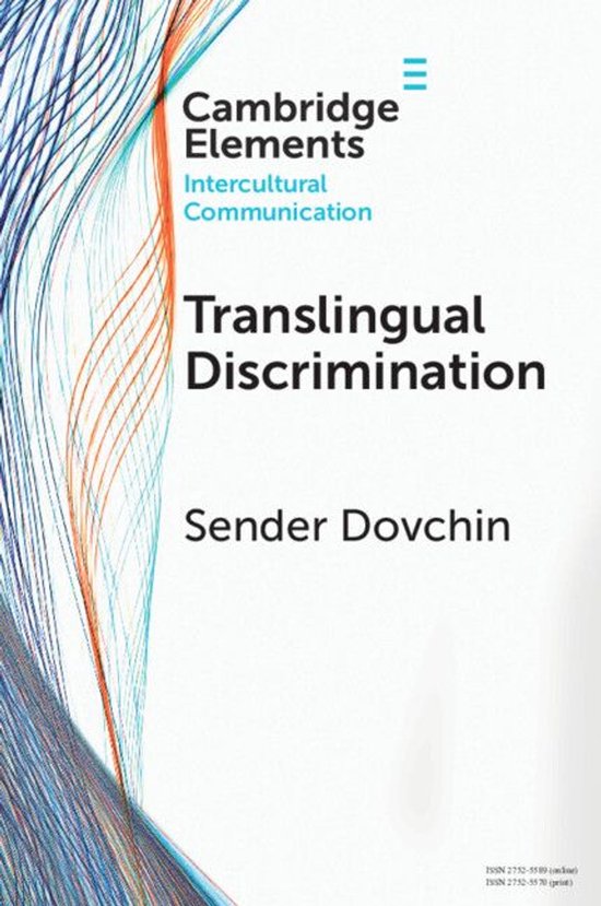 Elements in Intercultural Communication - Translingual Discr ... - cover