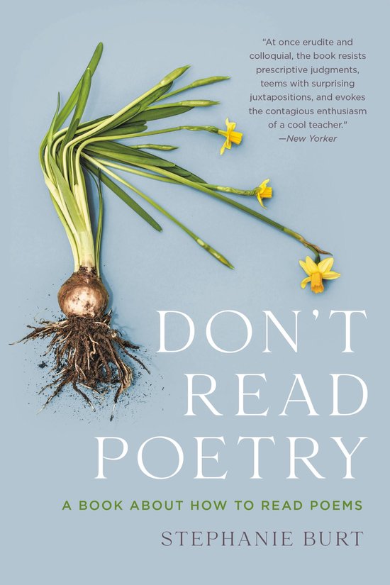 Don't Read Poetry - cover