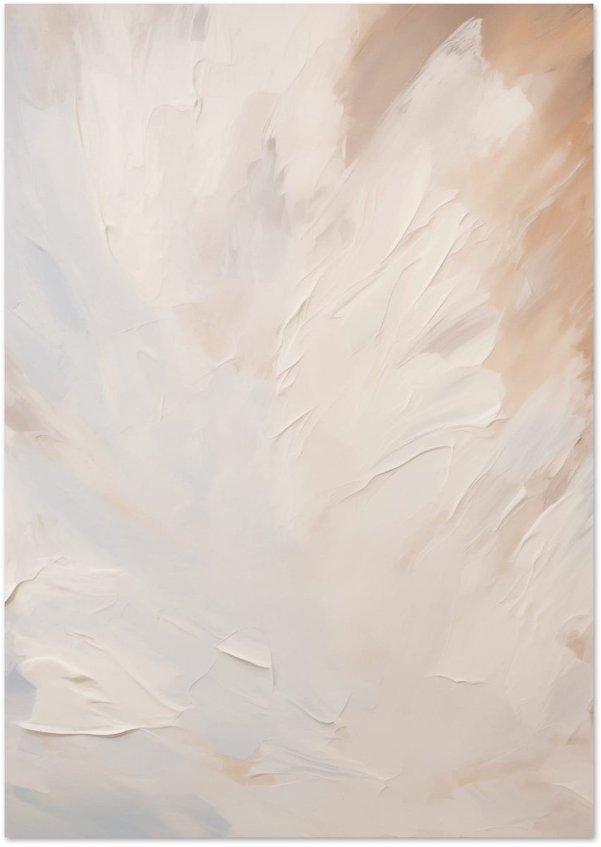 Poster Abstract - Skyfall 2 A4 21x29.7 cm - exclusief lijst