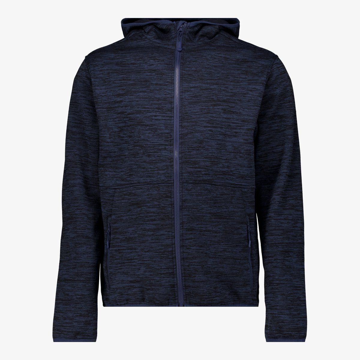 Mountain Peak heren outdoor fleece vest blauw - Maat L