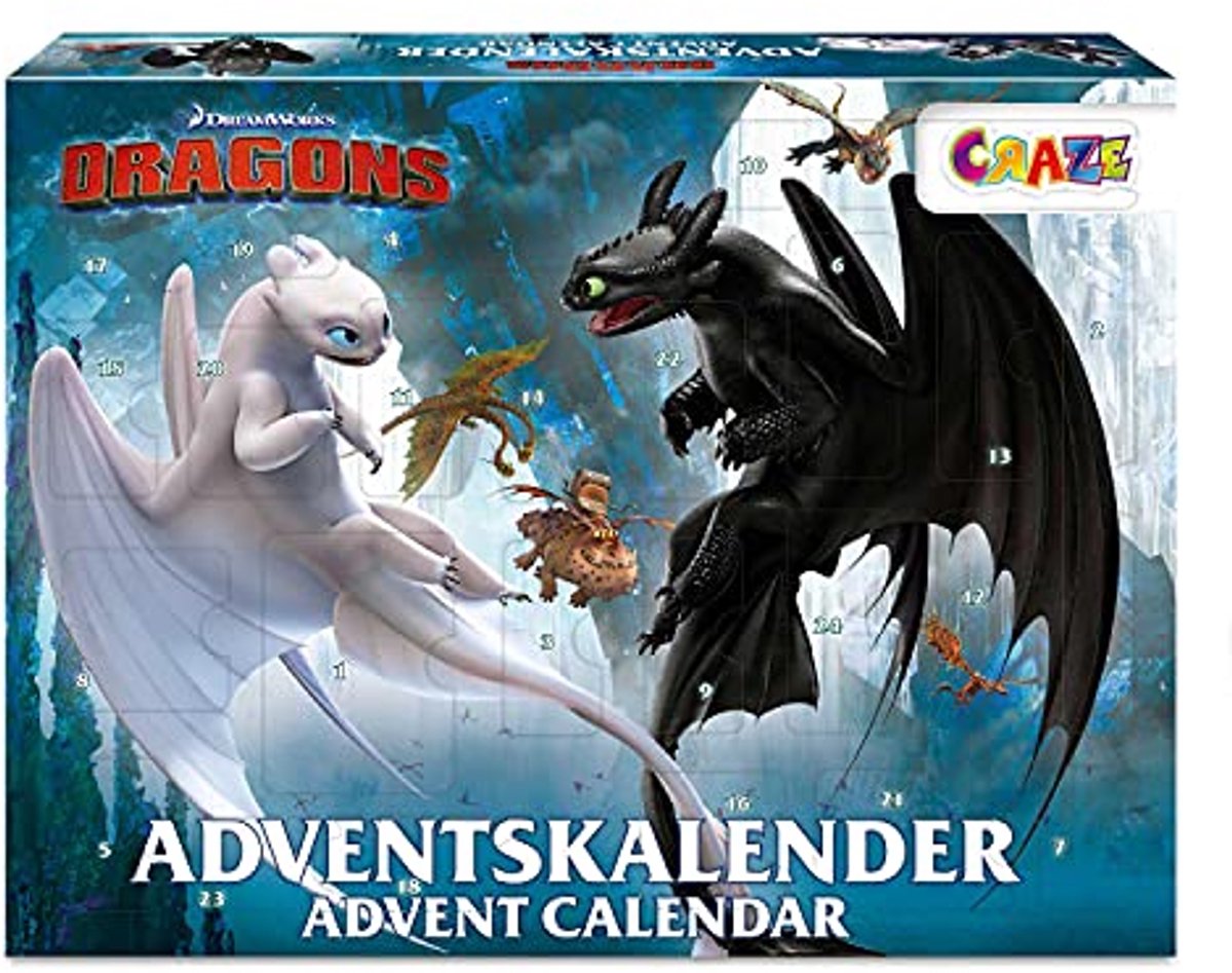 Adventskalender met Draken voor Kinderen - 24 Verrassingen voor Kerstmis