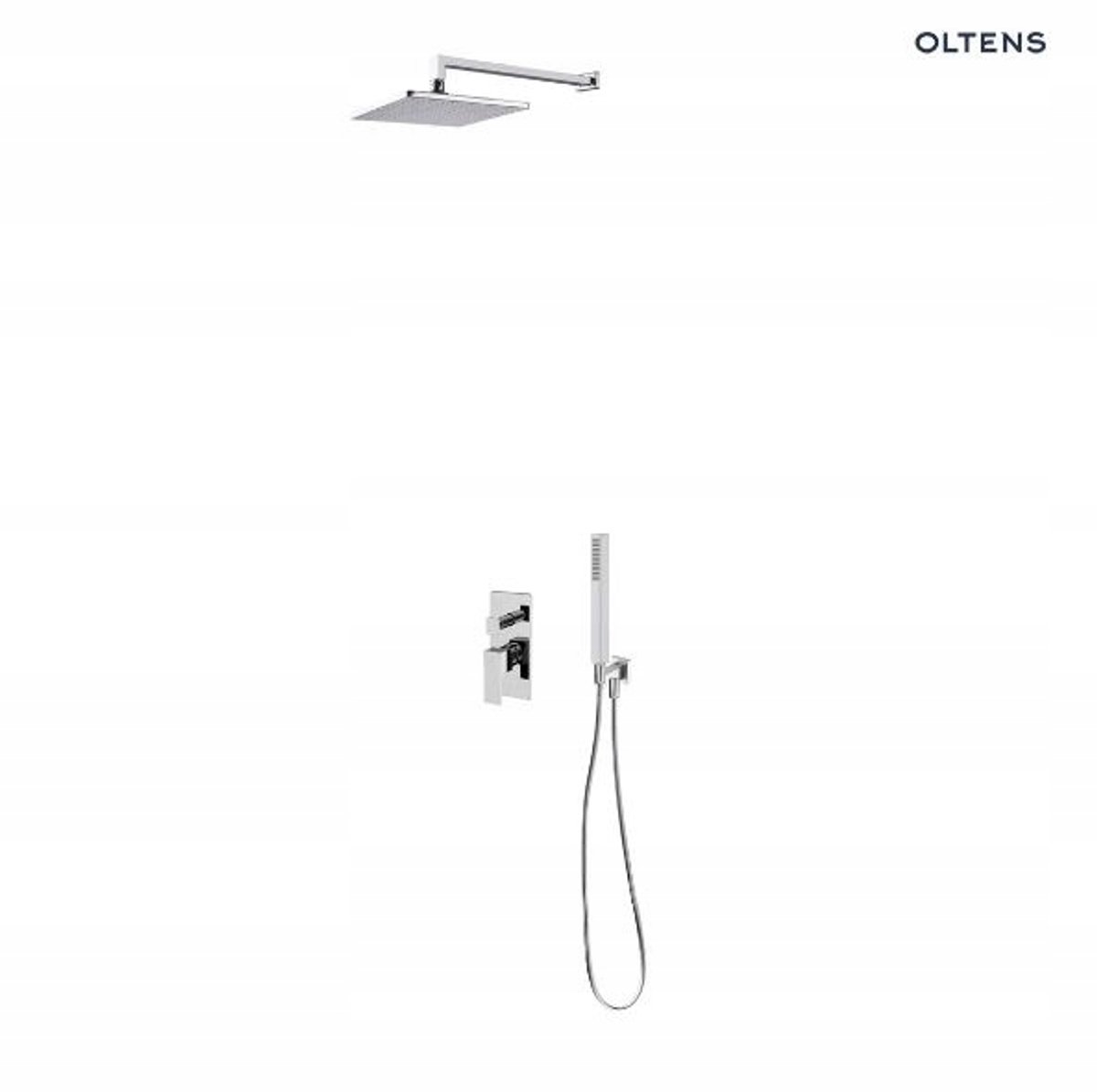 Oltens Gota Doucheset Inbouw 22cm regendouche chroom
