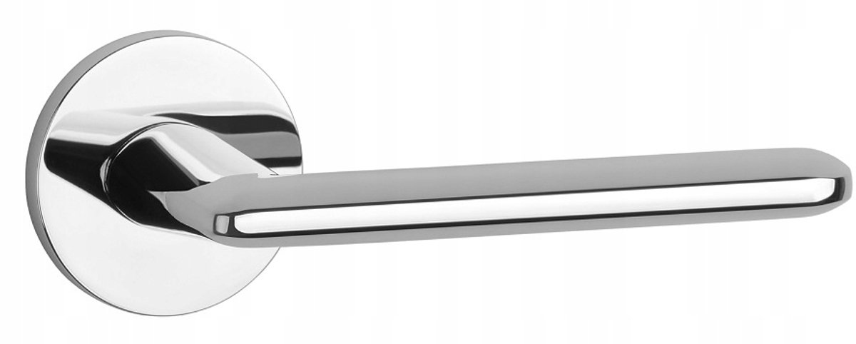AVA Slim Deurkruk - Rond Chroom - 7mm Rozet