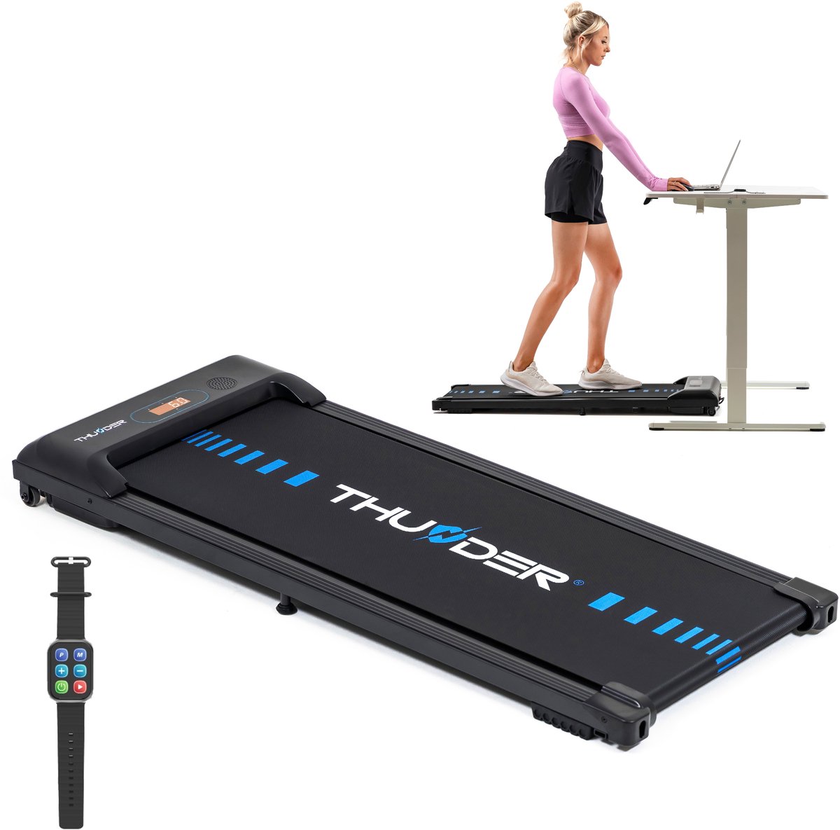 THUNDER® IDEA Loopband - Opvouwbaar - 100 kg