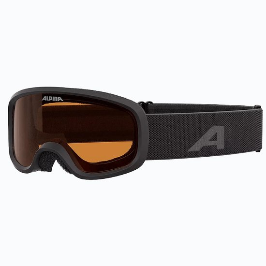 Alpina Piney 2.0 Junior Skibril 2025 | Zwart | Categorie 2