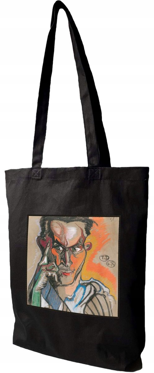 Shopper Tas met Witkacy "Autoportret, 1918" Print - Ruim & Duurzaam