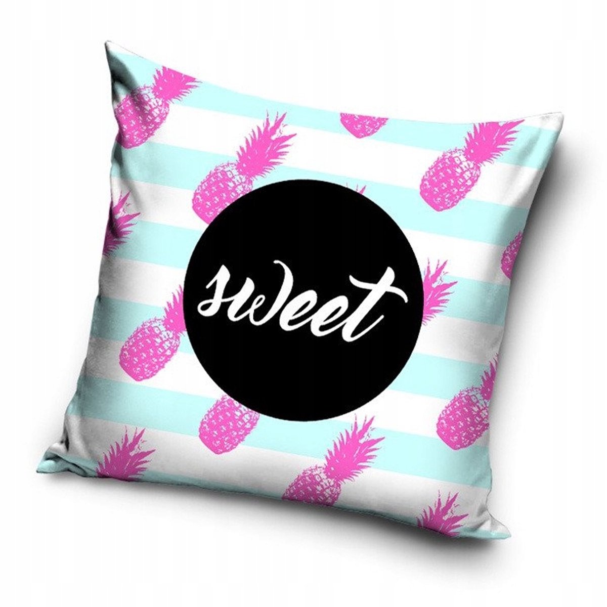Dekoratieve Kussensloop 40x40cm 3D Ananas - Zacht & Kleurvast