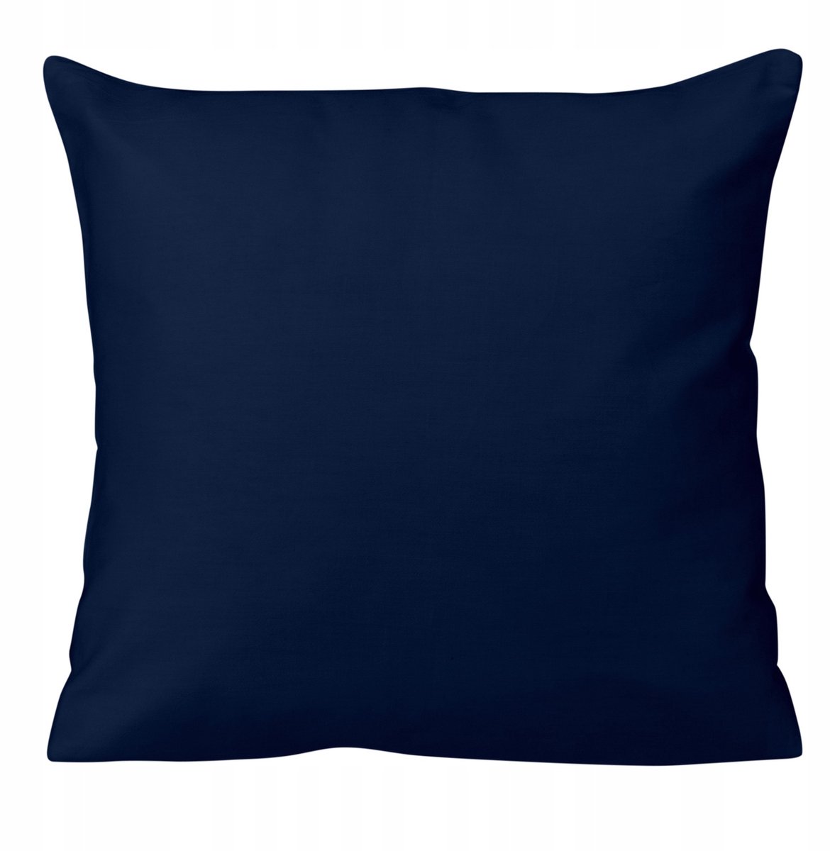 Katoenen satijnen kussensloop 70x80 cm - Donkerblauw