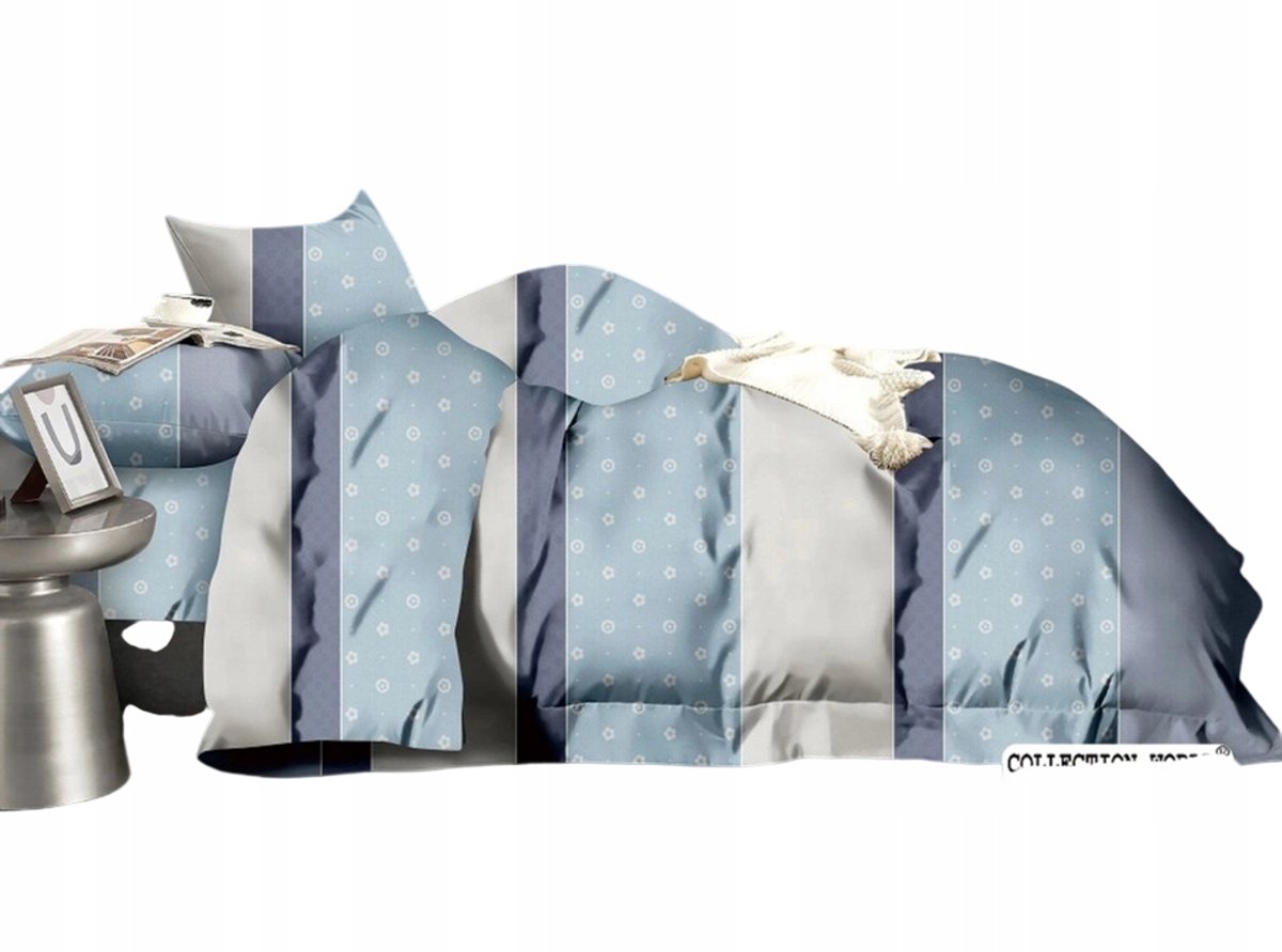 Dekbedovertrek Set 160x200cm 100% Katoen Satijn Collectie Wereld
