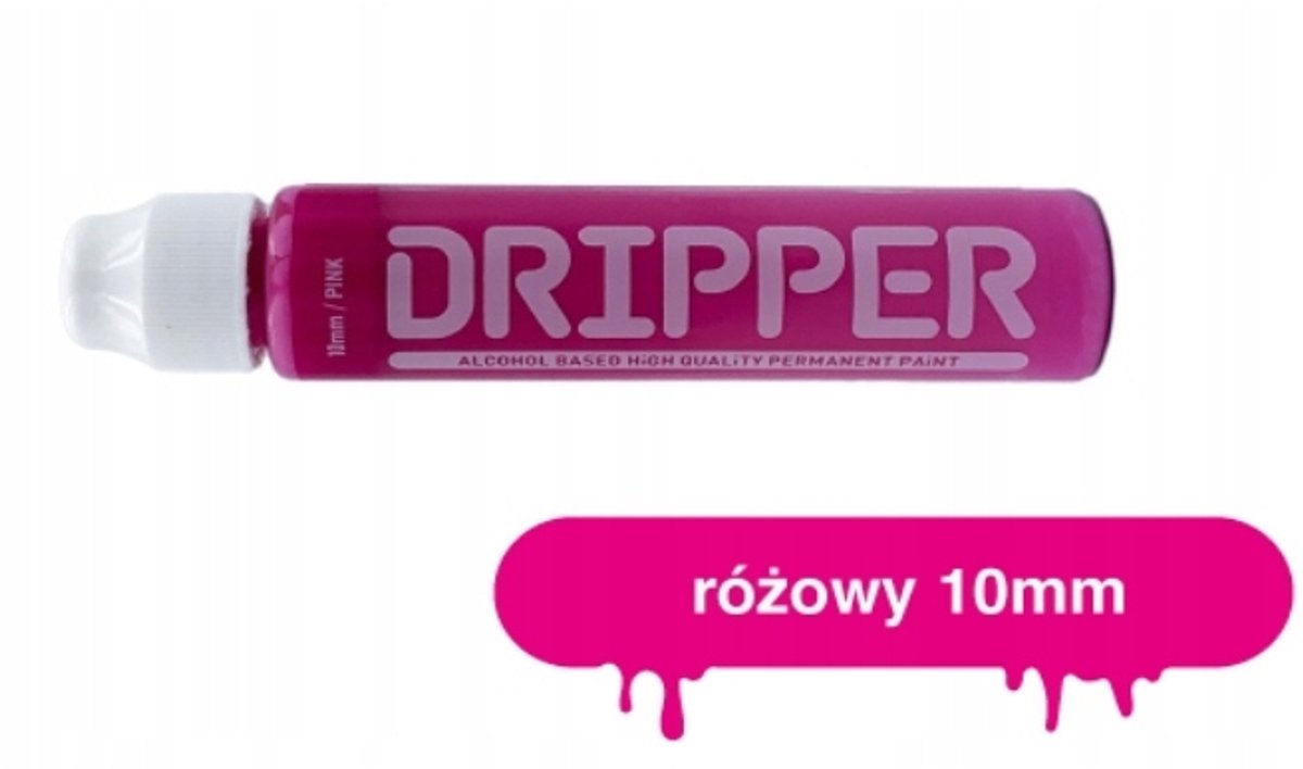 Dope Blikjes Druppelaar Marker Roze - 10mm