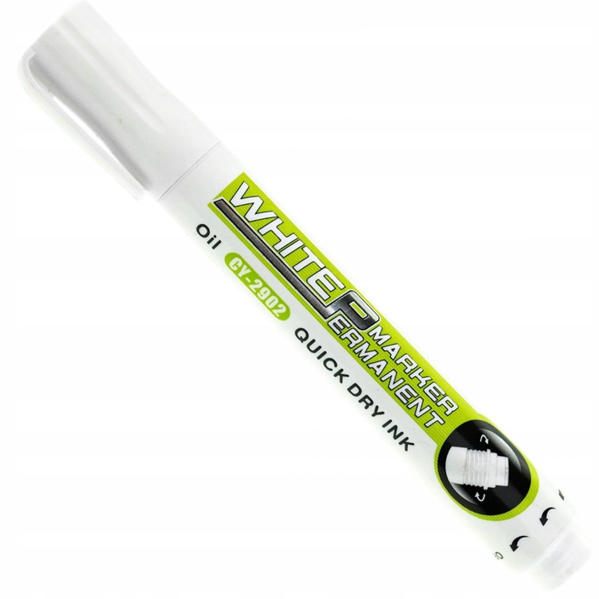 Permanente witte olieverfstiften - Set van 10 stuks
