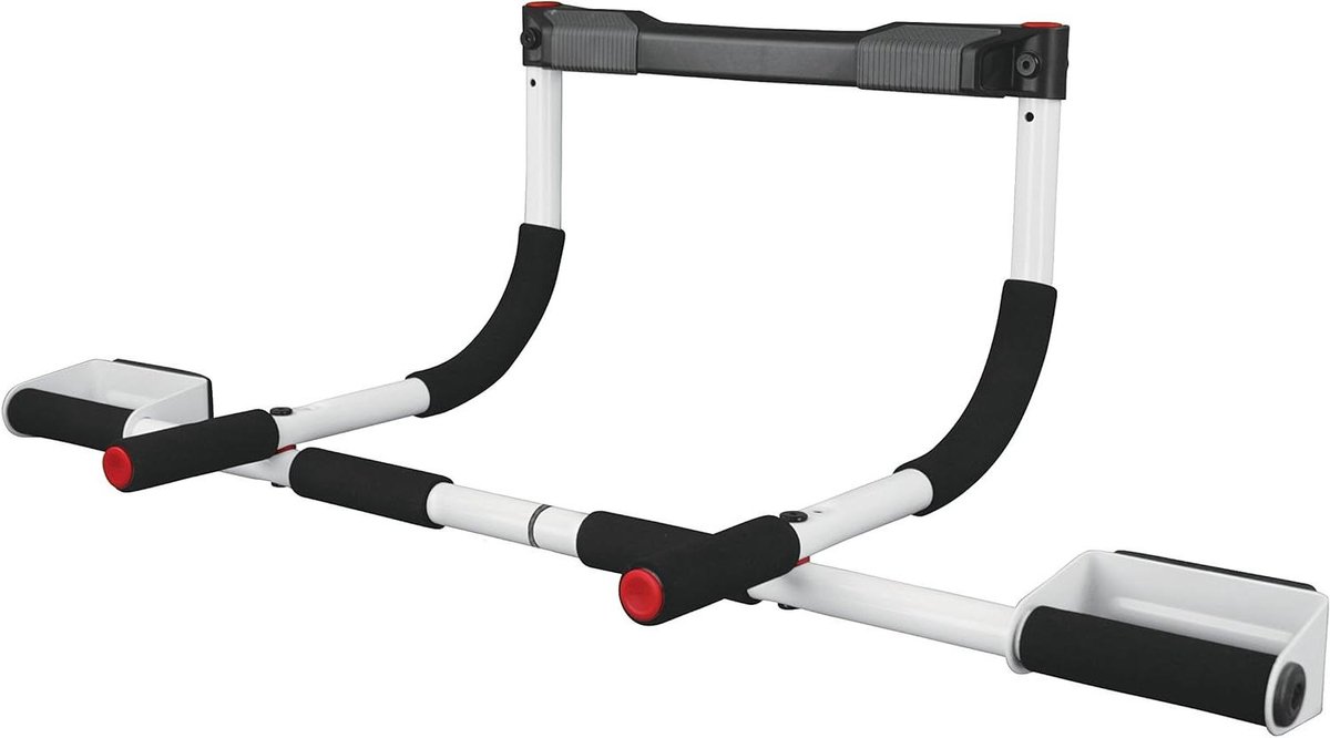 Provento - Krachttraining gewichten set voor thuisgebruik met trainingsschema, dumbbells en halterstangen