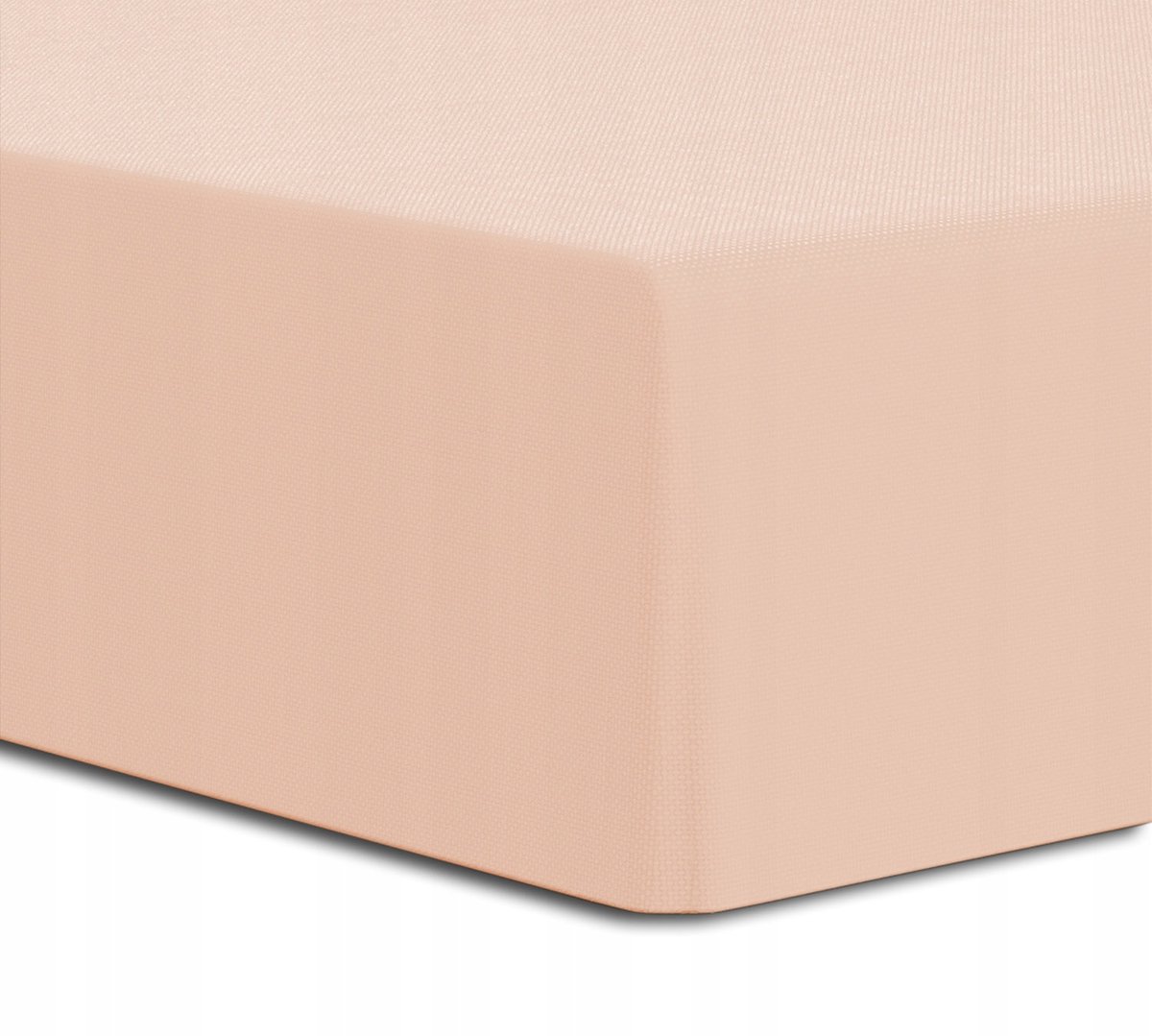 Hoeslaken Jersey Katoen Elastan 160x200 cm met Elastiek Roze