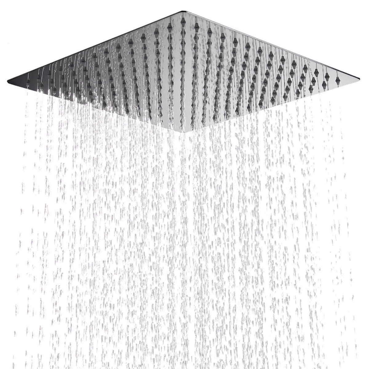 Douchekop RVS Slank 15cm Vierkant - Chroom