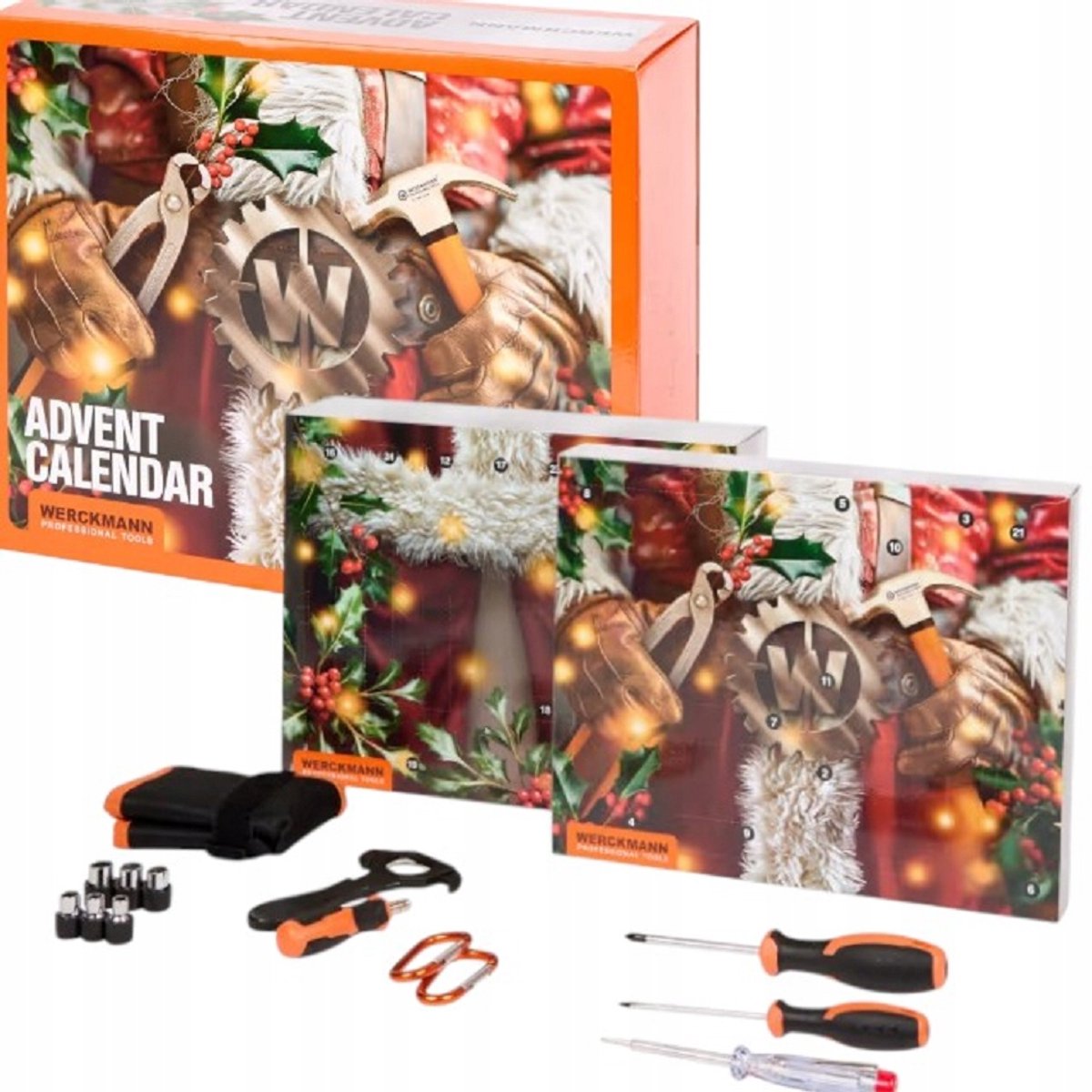 Werckmann Gereedschap Adventskalender voor Mannen - 24 Verrassingen