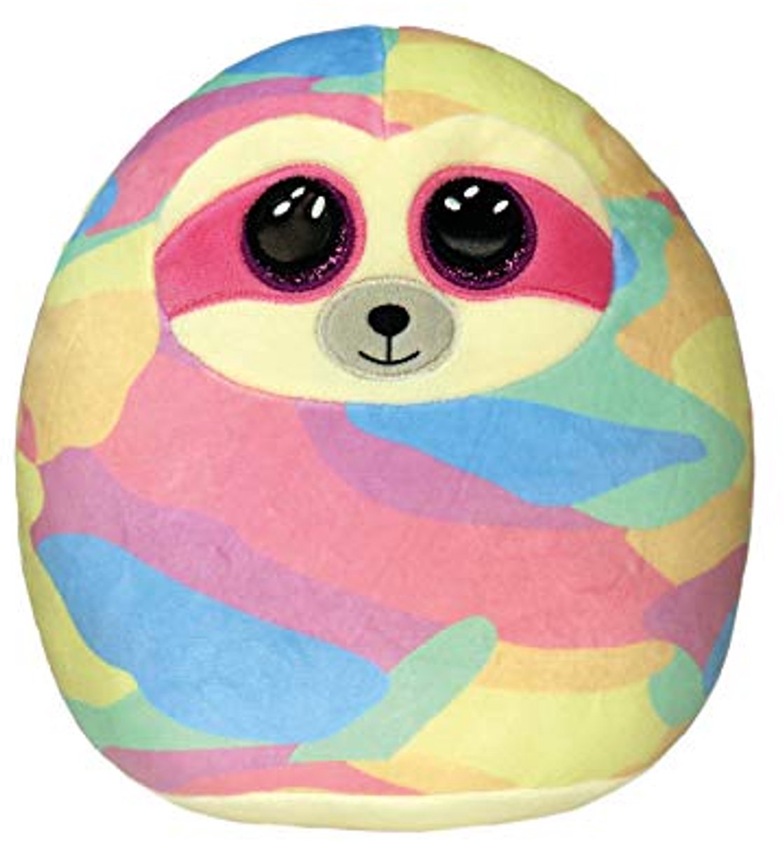 Pluche knuffelkussen Luiaard voor kinderen – 20 cm