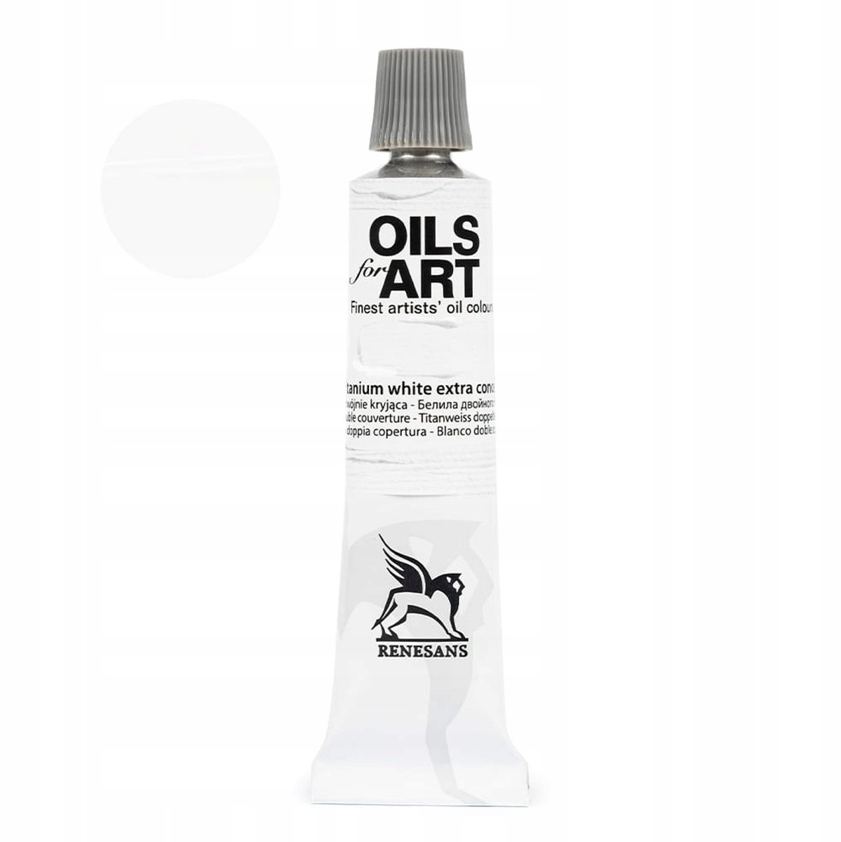 Olieverf Olej voor Art 20ml - Titanium Wit