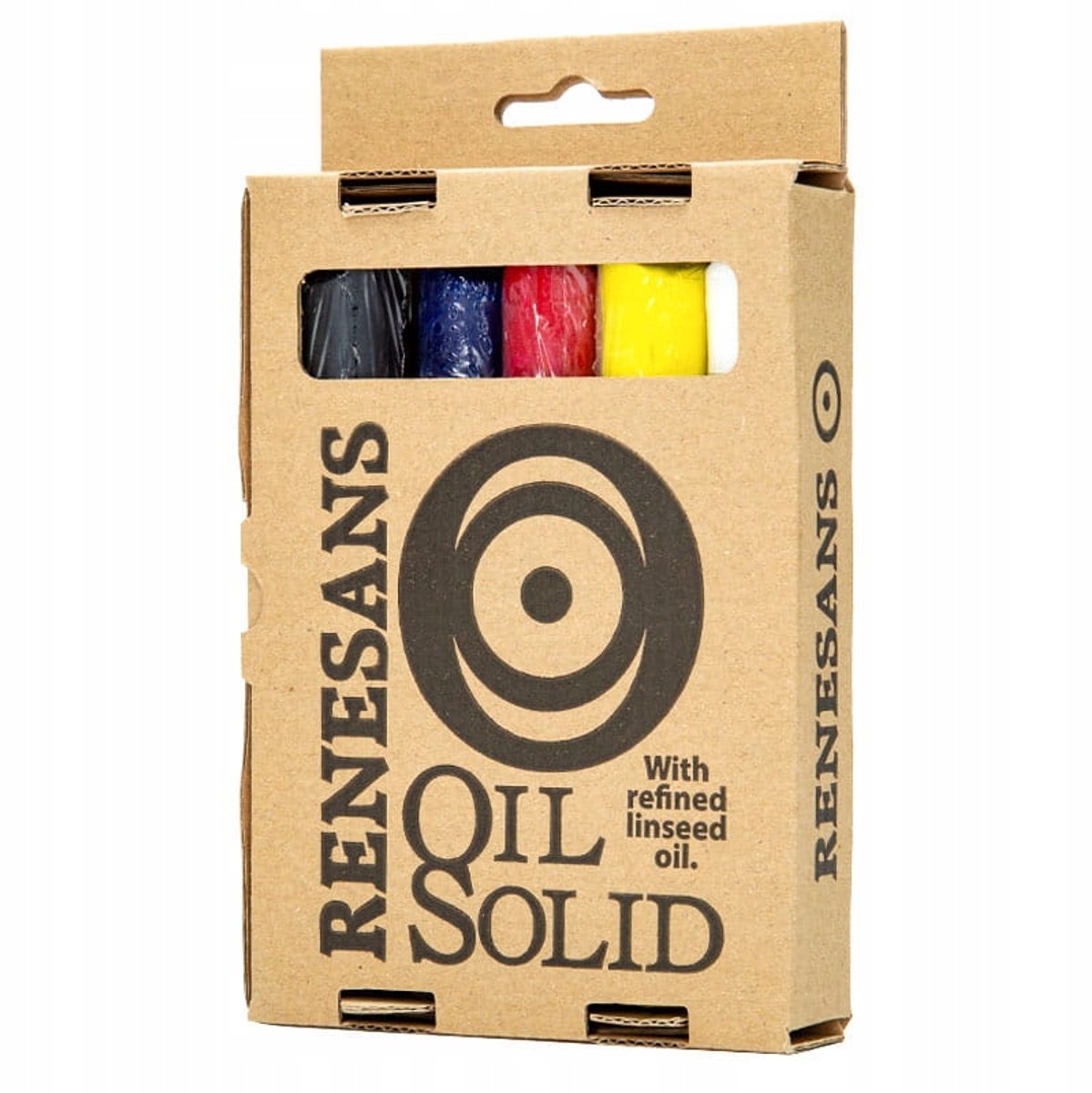 Renesans Olie Solide Verfstiften Basisset - 5 Stuks