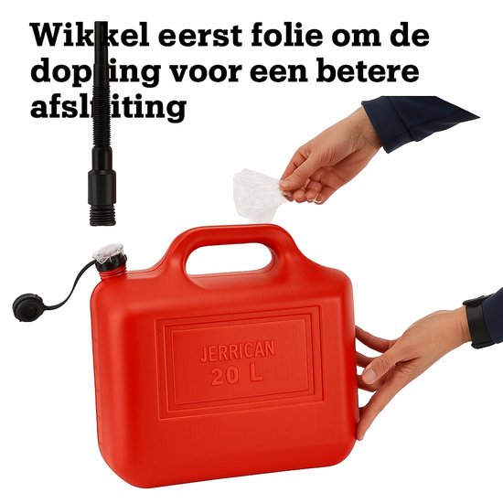 Alpin 61057 brandstofjerrycan 20 l, UN-goedkeuring