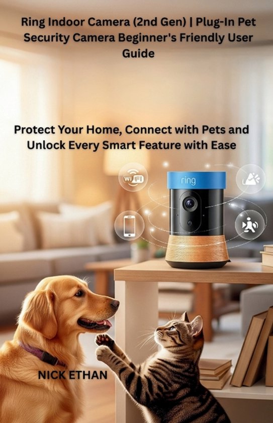 Ring Indoor Camera (2nd Gen) Plug-In Pet Security Camera Beg ... - cover