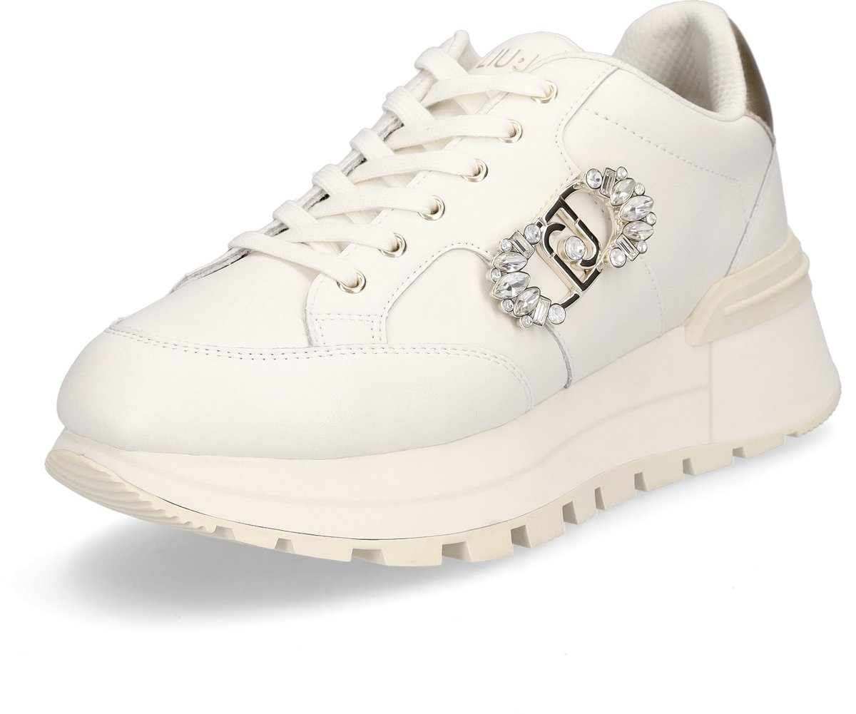Liu Jo dames sneaker Amazing 41 offwhite metallic