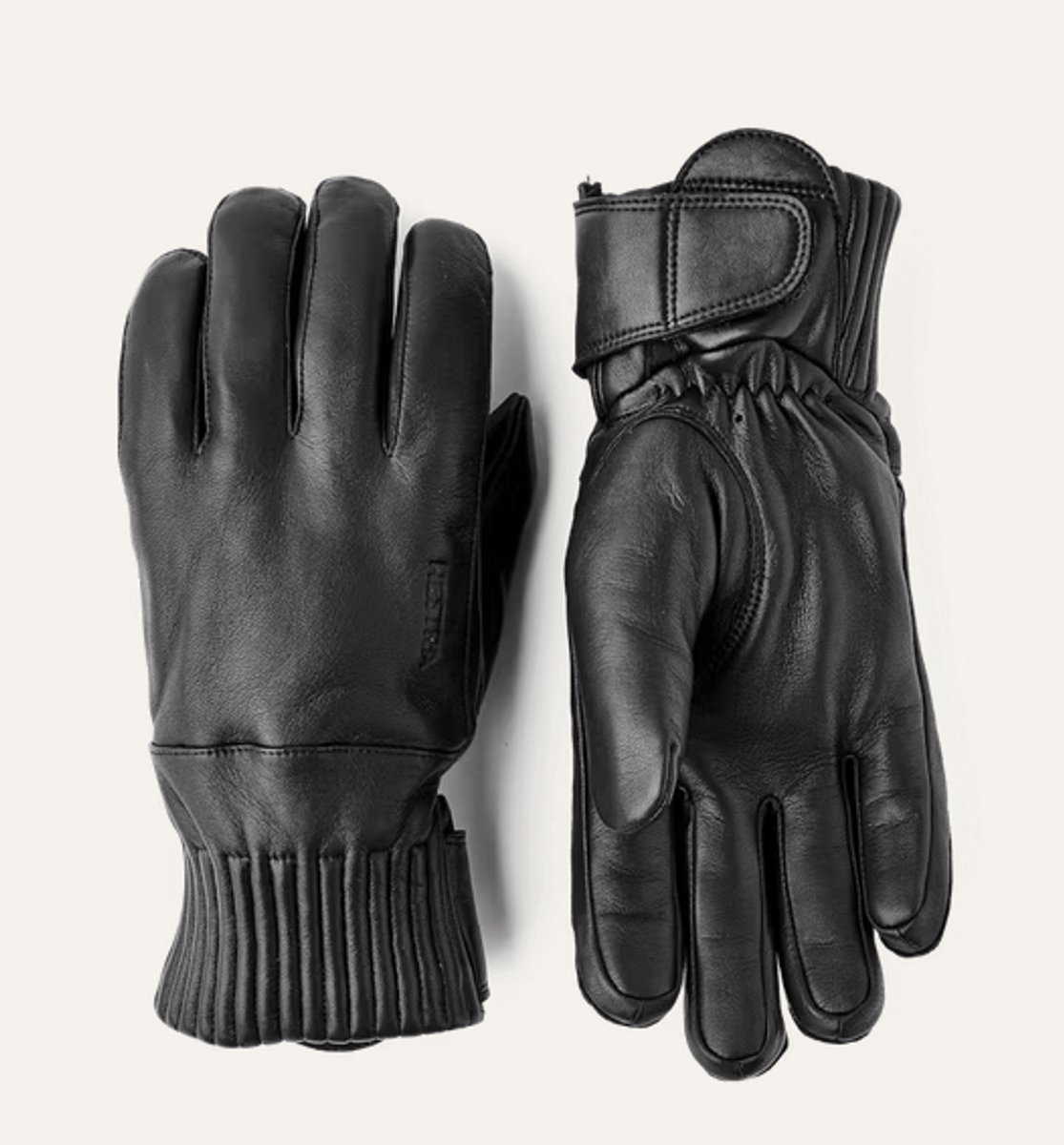 HESTRA IDRE WOOL 5 FINGER Black-8