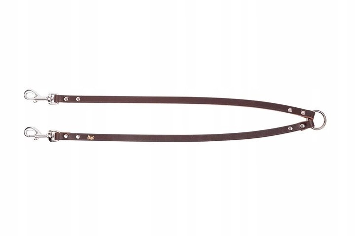 Dingo Lederen Hondentuigje Splitter 0,6x50cm Bruin