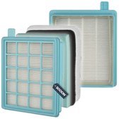 SQOON® HEPA Filterset geschikt voor Philips FC8058/01 Power Pro Compact - Filters